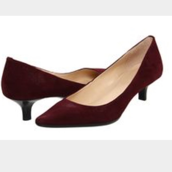 calvin klein burgundy shoes