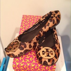 Tory Burch Leopard Ballet Flats