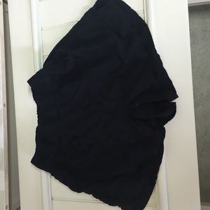 \soft black shorts\