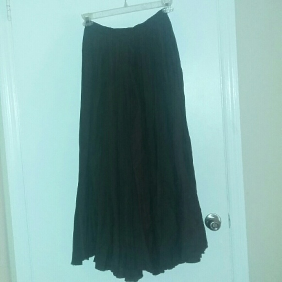 Brown free people maxi skirt, lightly used