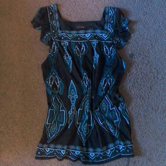 Like New Axcess Size XL Top Blouse