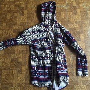 Aztec hoodie/jacket