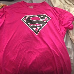 Superwoman underarmour shirt