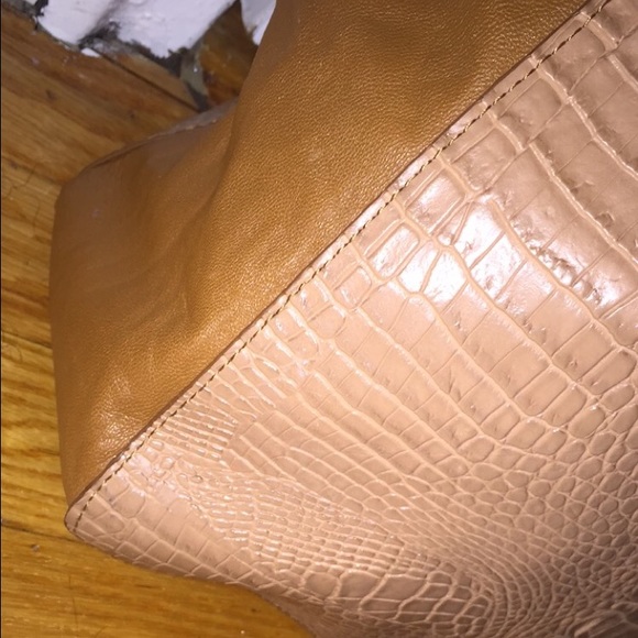 Brown snake skin bag - Picture 2 of 4