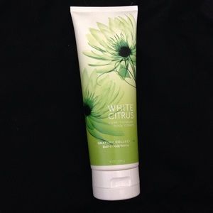 White citrus body lotion