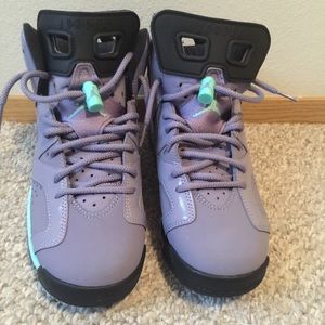 Jordan 6's (iron purple 6s)