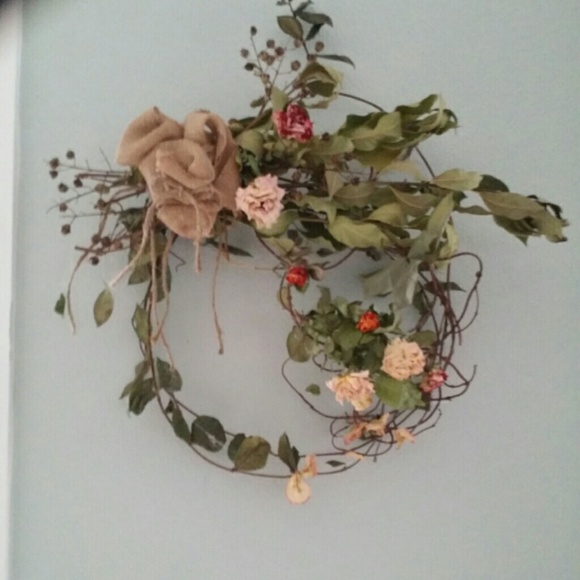 Handmade from my garden, bay leaf and roses