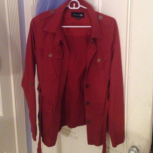 Forever 21 Red Fall Jacket ✨
