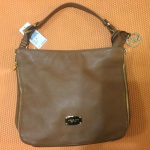 Michael Kors Genuine Leather Purse Brown
