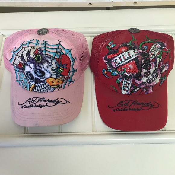 \ed hardy hats\