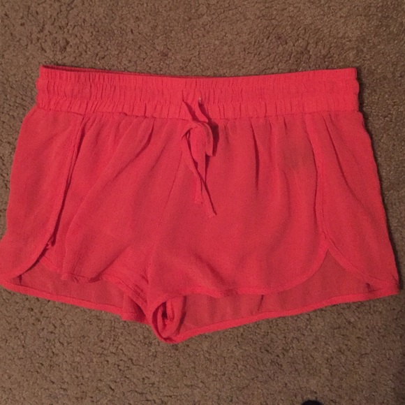 Pink comfy shorts