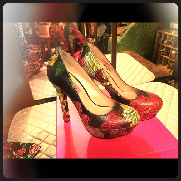 SOLD Betsy Johnson platform stilettos