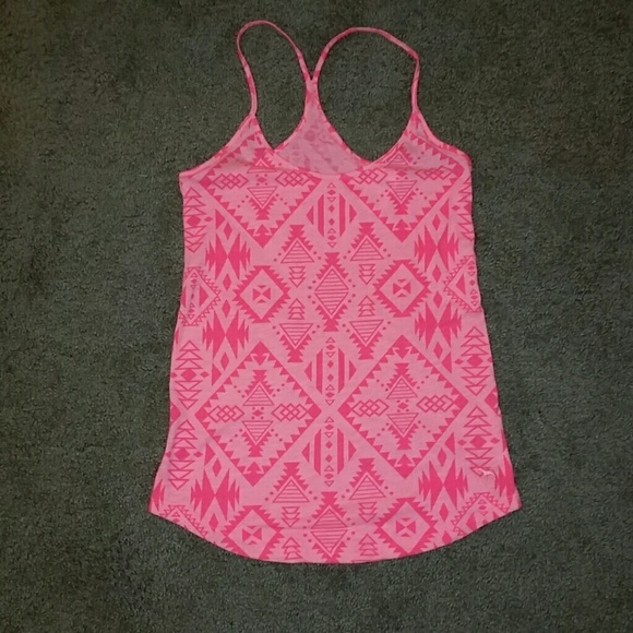 PINK Victoria's Secret T-back Tank Aztec print