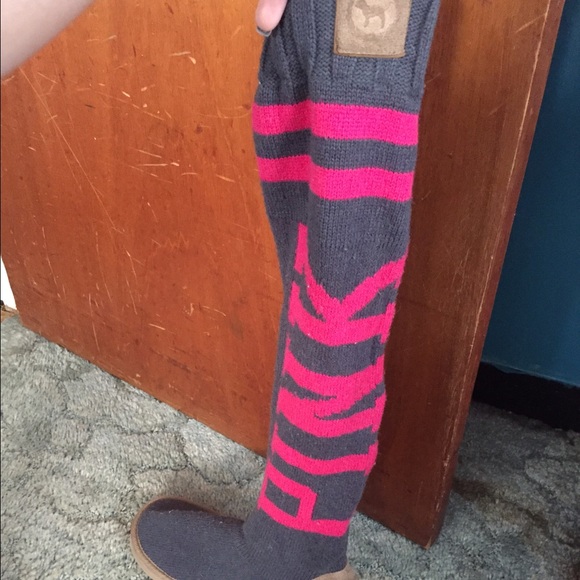 PINK Victoria's Secret slippers.