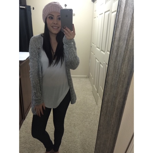 Light Grey Hollister Sweater