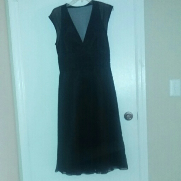 Black bridesmaid dress