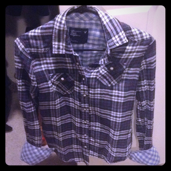 Flannel button up shirt