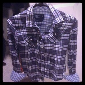 Flannel button up shirt