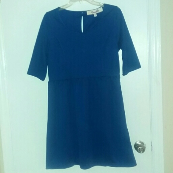 royal blue mini dress never worn