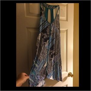 Comfortable night gown with pretty back