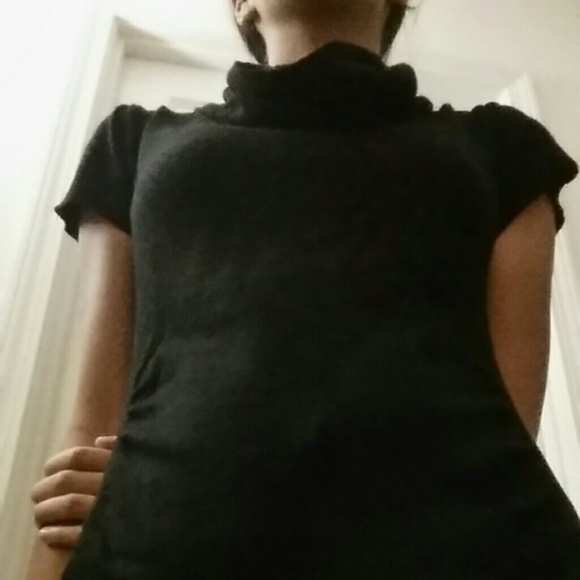 Black Turtleneck Shirt