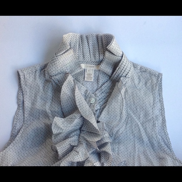 J. Crew Tops - J. Crew Sleeveless Button Up