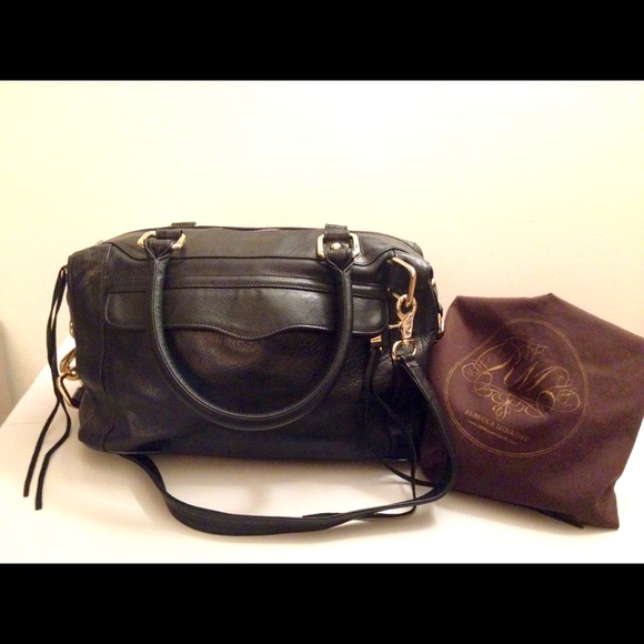Rebecca Minkoff morning after bag (MAB) in black