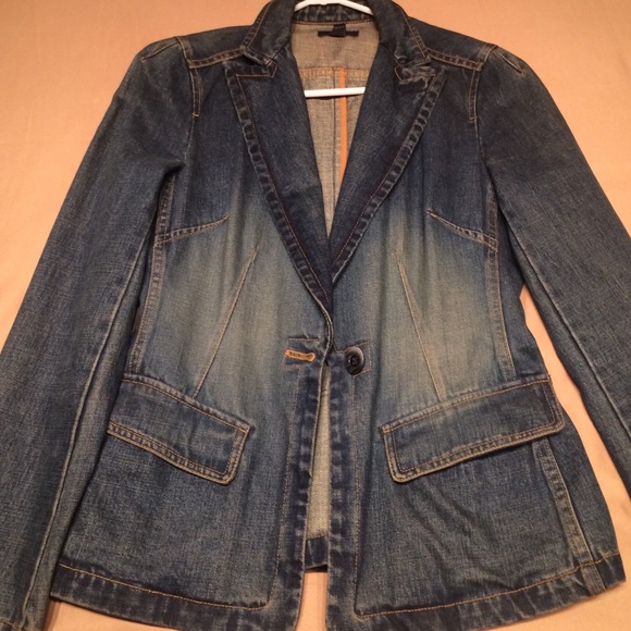 Gap denim blazer