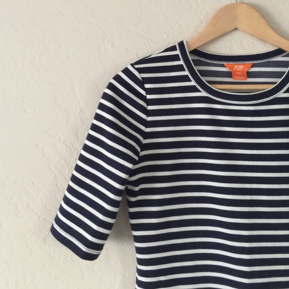 Striped shift dress