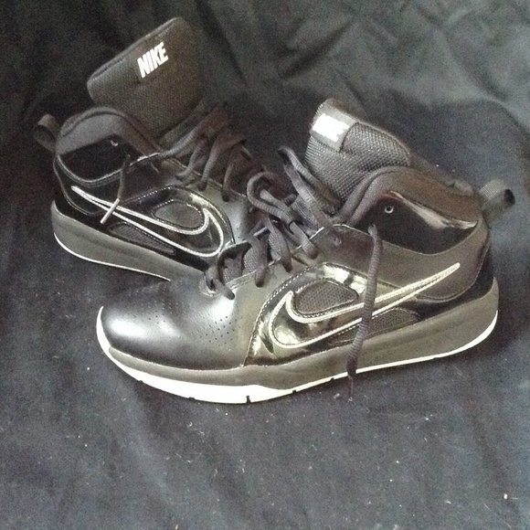 Black Nike high tops