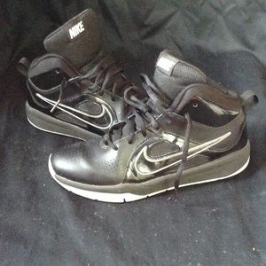 Black Nike high tops