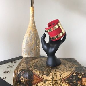 Topshop Metal Bar Cuff Bracelet