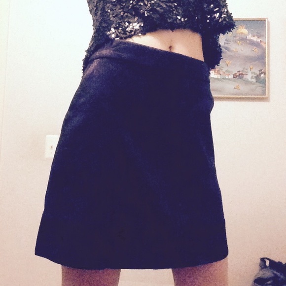 BCBG Color-Block Hem Mini Skirt - Picture 1 of 4
