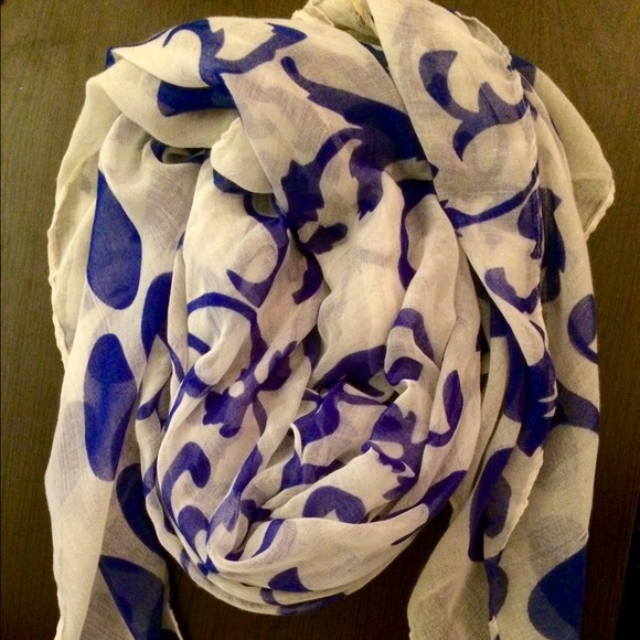 Swirly + Polka Dot Scarf