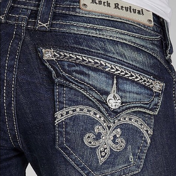 Rock Revival Denim - Rock revival boot cut jeans size 27