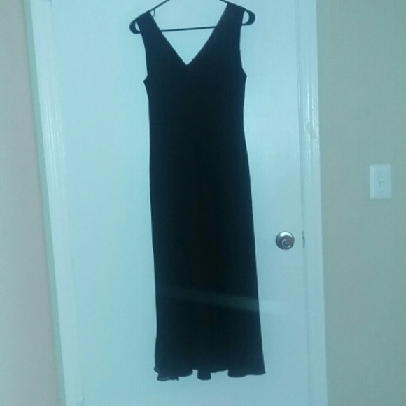 Long black dress