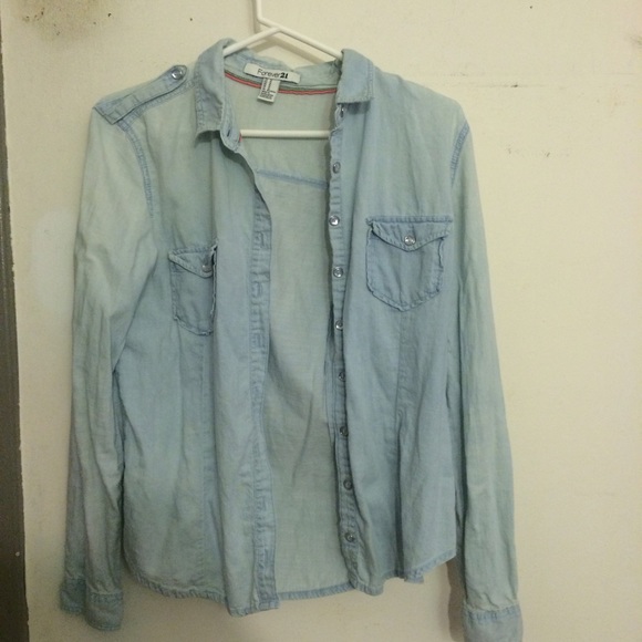 Denim-like shirt