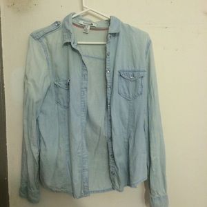 Denim-like shirt