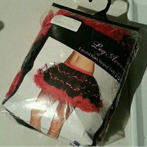Black and red tutu