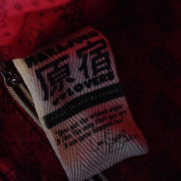 SOLD! Small Harajuku Lovers tote bag - Picture 4 of 4