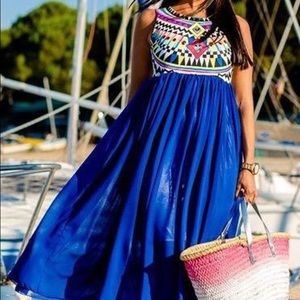 NWOT ELECTRIC BLUE DRESS