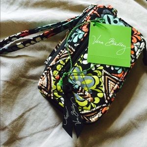 Vera Bradley smartphone wristlet.