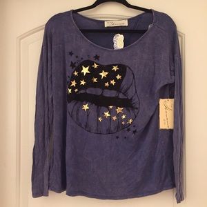 BRAND NEW VINTAGE HAVANA purple graphic tee