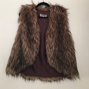 Urban outfitters fur vest