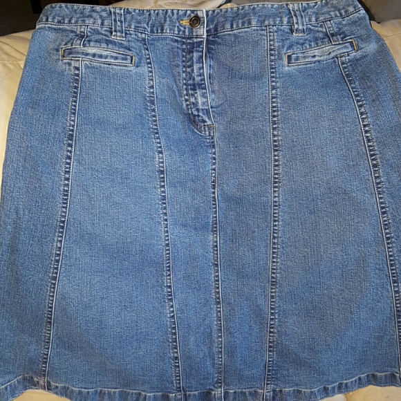 Denim skirt, size 14