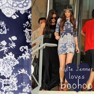 Boohoo Kylie Jenner body con dress