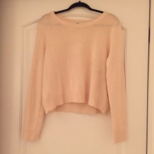 H&M pink sweater