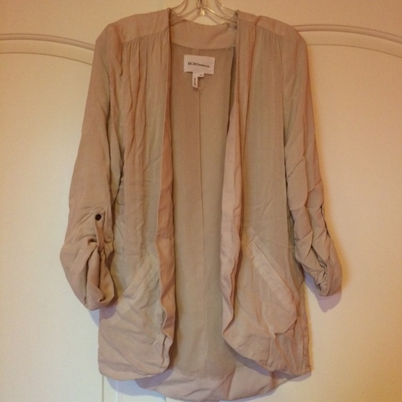 BCBGeneration Chiffon Cardigan