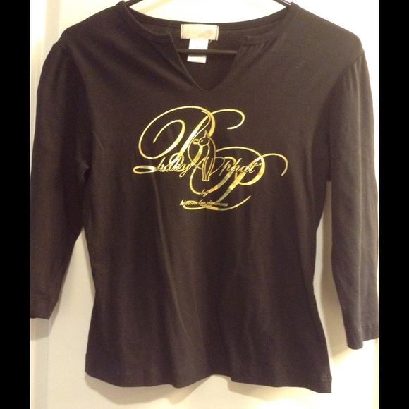 Black 3/4 sleeve Baby Phat Shirt