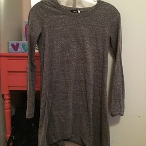 long sleeved t-shirt dress